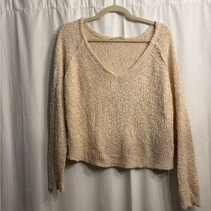 Cozy Cream Knit Sweater